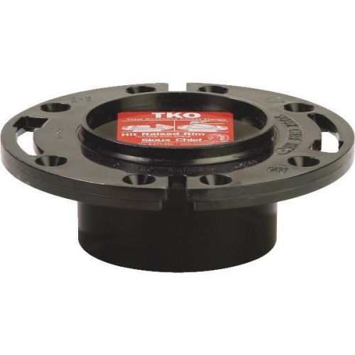 Sioux chief 883-at abs total knockout closet flange-4x3 k/o abs clost flange for sale