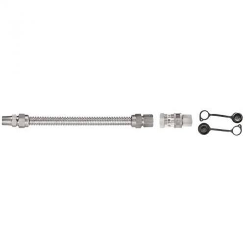 Gas connector stainless steel 3/4&#034; fip x 3/4&#034; mip x 24&#034; 30-4142-24 dormont for sale