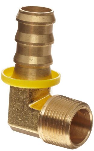 NEW Anderson Metals Brass Push-On Hose Fitting, Elbow, 3/4&#034; Barb x 3/4&#034; Male