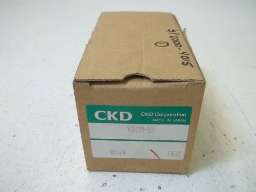 CKD V3000-10 PNEUMATIC EXHAUST VALVE *NEW IN A BOX*