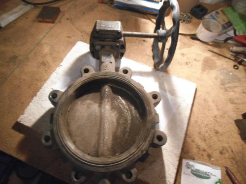 NIBCO BUTTERFLY VALVE 8&#034; DUCTILE IRON  - USED