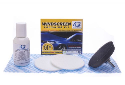 Windscreen polishing kit, car glass scratch repair, scratch removal 3&#039;&#039;75mm for sale