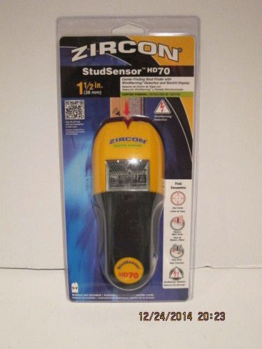 Zircon Corporation StudSensor  #HD70 FREE SHIPPING NEW IN SEALED PACKAGE!!!!!!!!