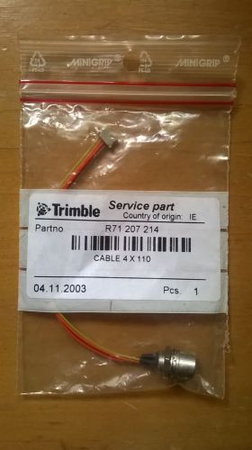 Trimble Georadio 4 Pin Female Port &amp; Battery Connection Cover