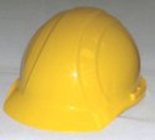 Erb hard hat cap ratchet suspension - americana yellow for sale