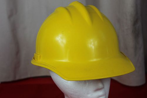 E.d.bullard hard hat, hard boiled yellow, model 302 rt, 6/ point suspension for sale