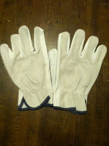 XL 100% Leather Work Gloves
