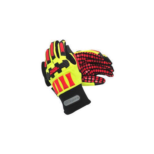 Blackcanyon outfitters bhg601 hi-impact hi-visibility gloves large for sale