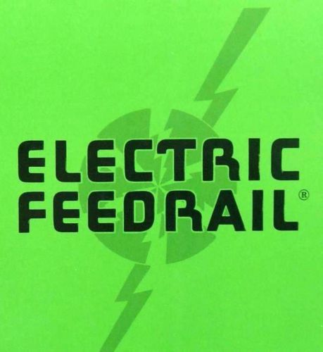 ELECTRIC FEEDRAIL 4 &amp; 5 POLE SYSTEMS BROCHURE BULLETIN 105 VINTAGE 1964