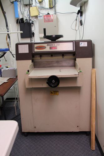 Model 20 Challenge Paper Cutting Machine ( Serial # 1888)