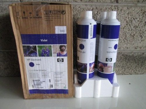 HP Indigo ElectroInk Q4093A Violet 4 Cans for series press 7000