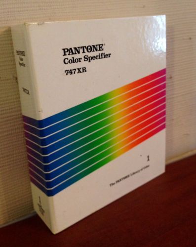 Pantone PMS Library Of Color SPECIFIER 747XR  #1