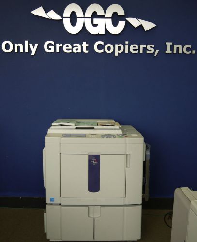 $42K Riso Risograph MZ990 Duplicator Network Printer +USB w/ 2 Drums &amp; WARRANTY