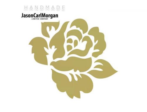 JCM® Iron On Applique Decal, English Rose Gold