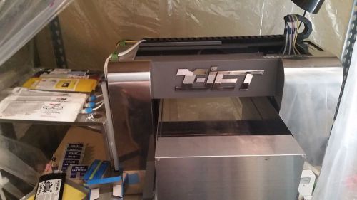Fast t-jet 2 dtg t-shirt printer w/ 3 platens ink dongle software manuals + more for sale