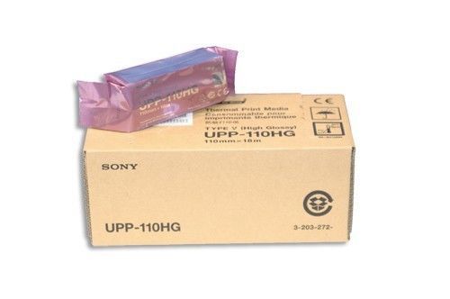SONY UPP-110HG Black and White Thermal Print Pack Bx/10