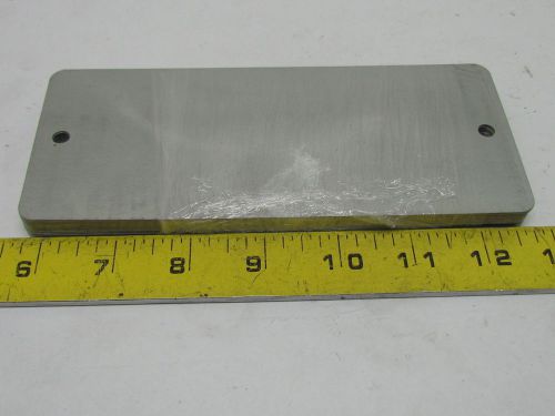 3X7&#034; Blank Electro-galvanized Steel Tag For Embossing 0.08&#034; W/Two 1/4&#034;Hole Qty50