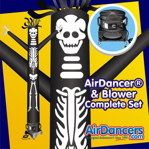 Halloween Skeleton AirDancer® &amp; Blower Complete 20ft Dancing Advertising Set