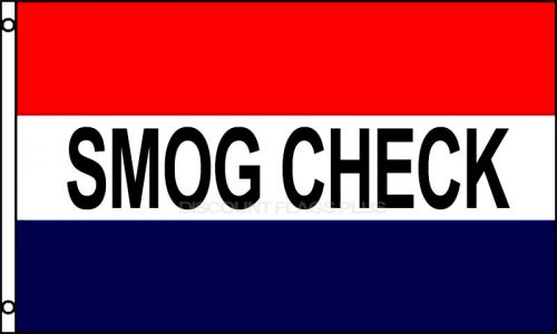 SMOG CHECK Flag 3x5 Polyester