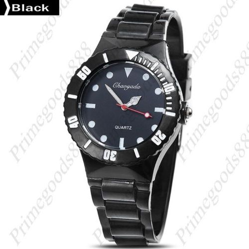 Jelly Silicone Band Strap Candy Dial Quartz Wrist Unisex Free Shipping in Black