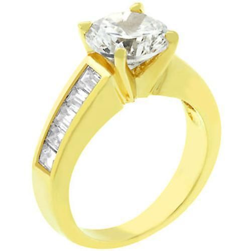For Her Anniversary Ring In Gold (Size: 08) Icon Bijoux
