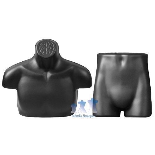 Male upper torso and brief forms, black for sale