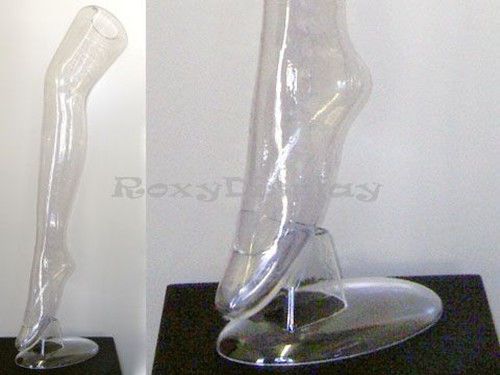Female Full Round Plastic Mannequin Leg For display Hosiery Sox Sock #PS-5014
