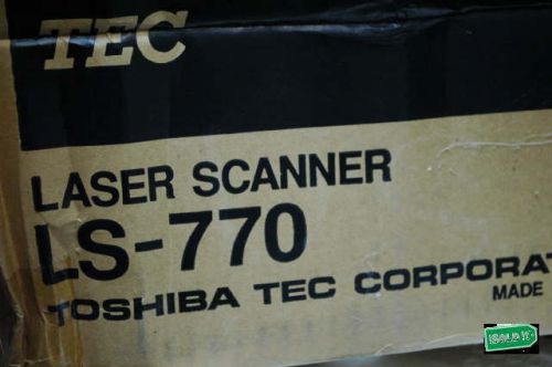 Toshiba tec laser scanner ls 770-us new old stock original box for sale