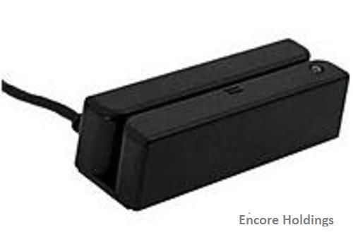Unitech ms241-3kg magnetic card reader - tracks 1, 2 &amp; 3 - keyboard wedge - for sale