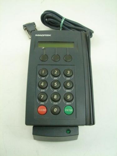 Magtek IntelliPinPlus Intelli Pin Credit Debit Card Reader Machine Dock Station