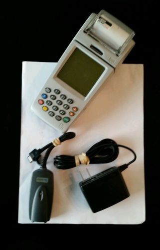 Lipman Nurit 8000 Wireless Credit Card Processing Terminal Portable Machine