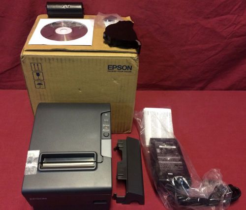Epson TM-T88V POS M244A NEW Thermal Printer w/ Serial, USB &amp; PS180 adapter