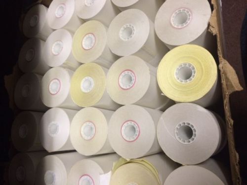 118 3&#039;1/4 bond paper rolls for registers, kitchen printers, and impact printers