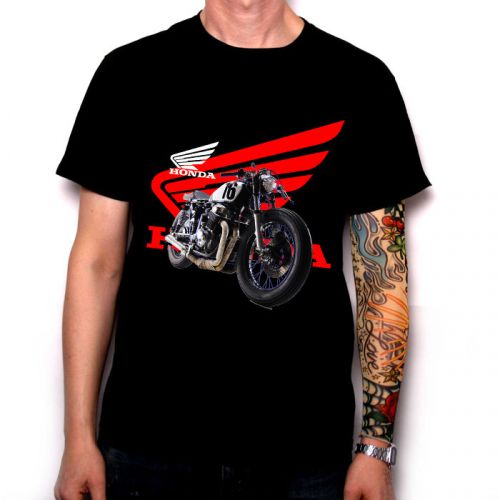 New Honda CB 750 X Classic Motorcycle Black Mens T-SHIRT Shirts Tees Size S-3XL