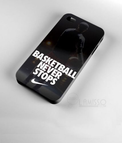 Basketball Never Stops 3D iPhone Case Cover