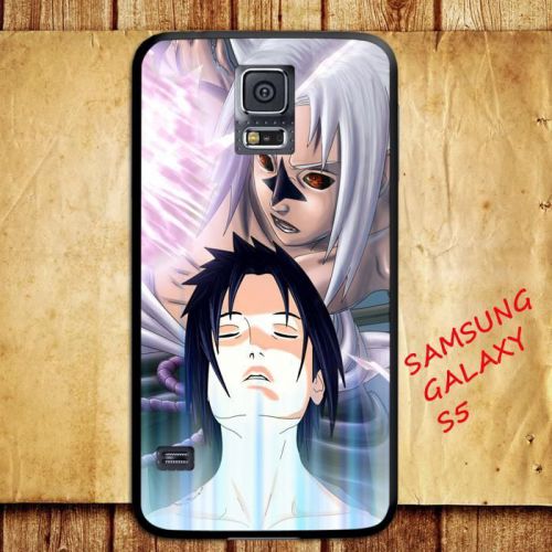 iPhone and Samsung Galaxy - Uciha Sasuke Devil Mode Cartoon Anime Series - Case