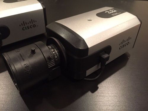 2 cisco civs-ipc-4500 high-definition poe ip cameras for sale