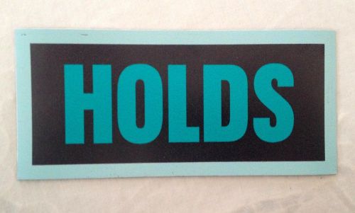 DIESEL be stupid promotional campaign large block text magnet swag blue HOLDS