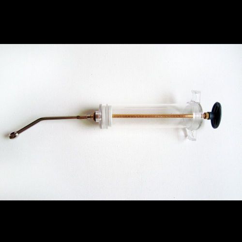 100ml re-usable adjust dose wormer injector syringe drencher cow sheep dog pig for sale