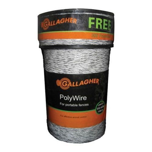 Gallagher 1/16&#034; Poly Wire - 1,320&#039;