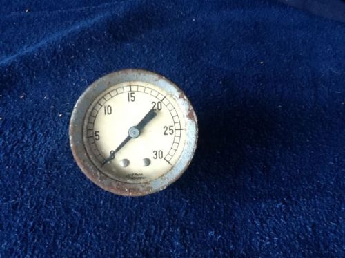 antique 30lb air gauge auto truck garage compressor machinery novelty