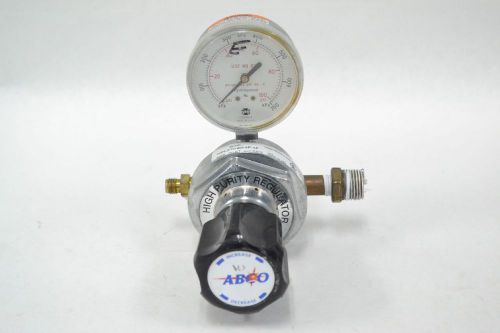 Abco hpl270-80-4f-4f compressed gas 350psi 1/4 in pneumatic regulator b331049 for sale