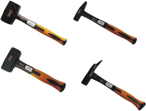 Hammer-set  (gummi570g/schlosser200g/faustel1000g/latt600g) fiberglas, bigleaf® for sale