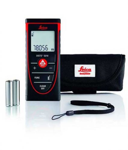 New genuine leica disto d210 laser measuring distance - d 210 - boxed for sale