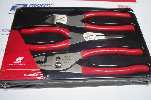 New Snap On 3 Pc.Cutter And Pliers set