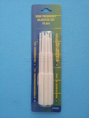 Velleman vtcss 10 piece set plastic high-frequency adjuster non-magnetic for sale