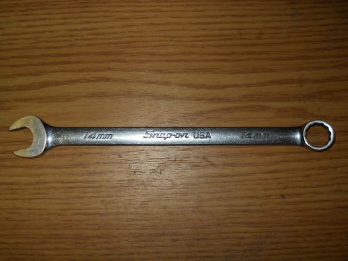 Snap-on flank drive wrench 14mm for sale