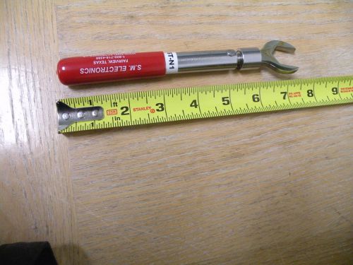 Fixed torque wrench click type with 13/16 bit that is preset to 14 in-lbs  st-n1 for sale