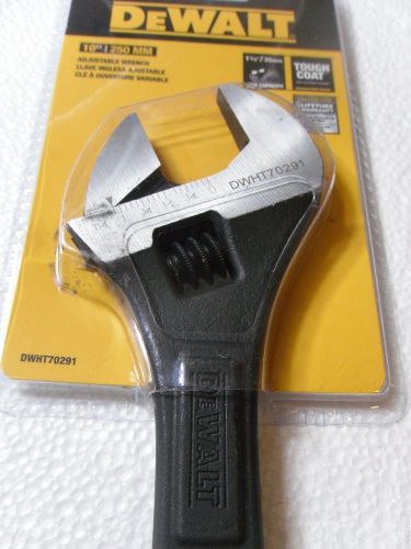 Dewalt 10-inch adjustable wrench dwht70291 new for sale
