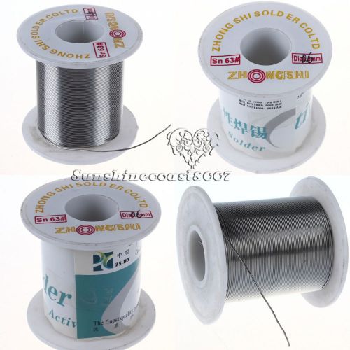 250g 0.6mm 63/37 rosin roll core wire tin/lead flux solder welder iron reel for sale
